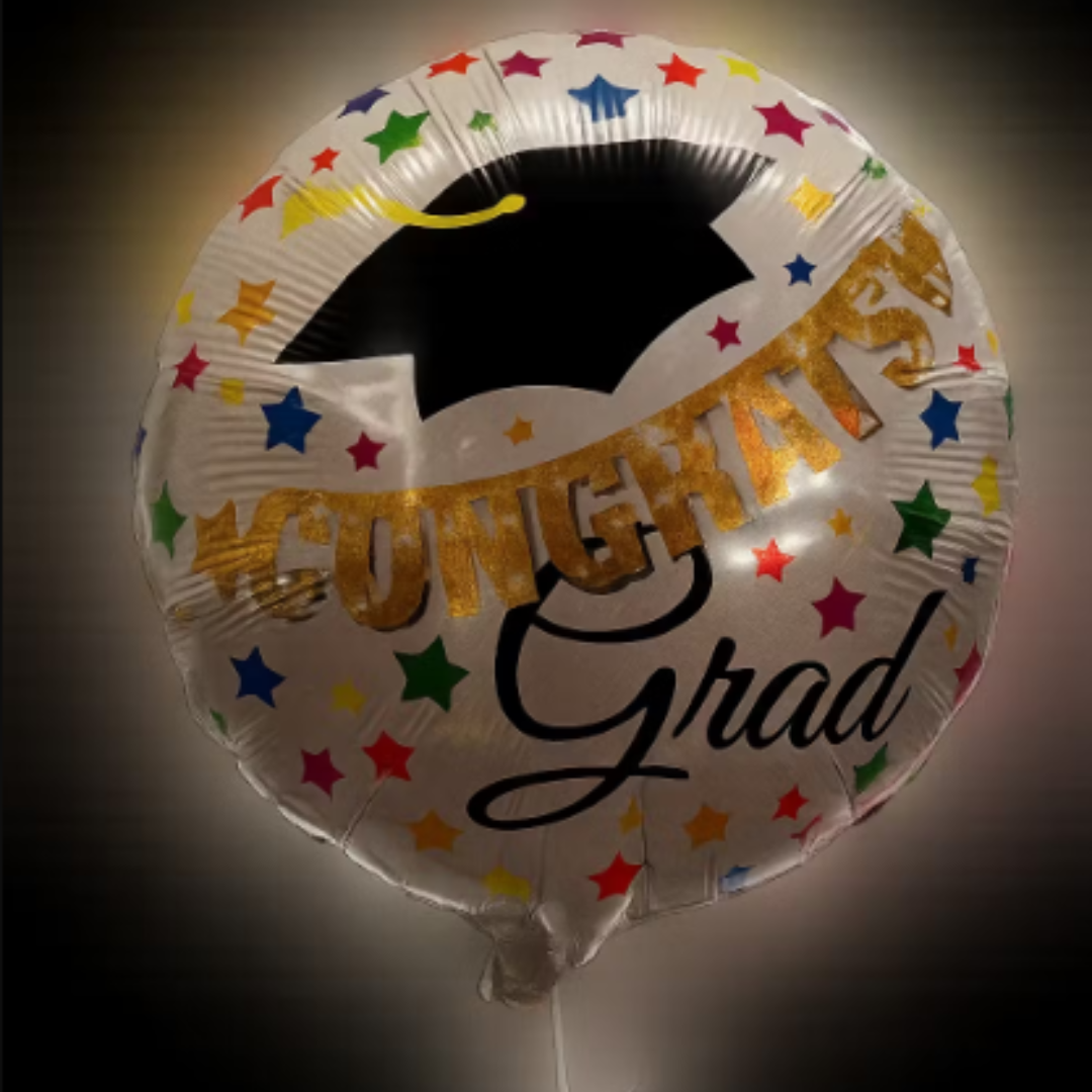 Congrats foil Balloons, send balloons to amman