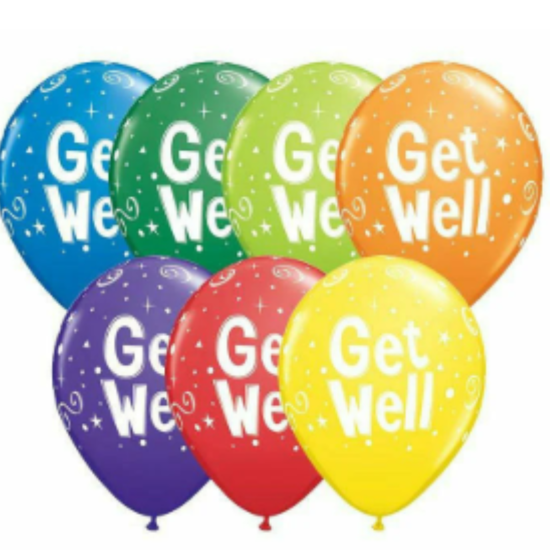 Get well Soon Balloons, send balloons to amman