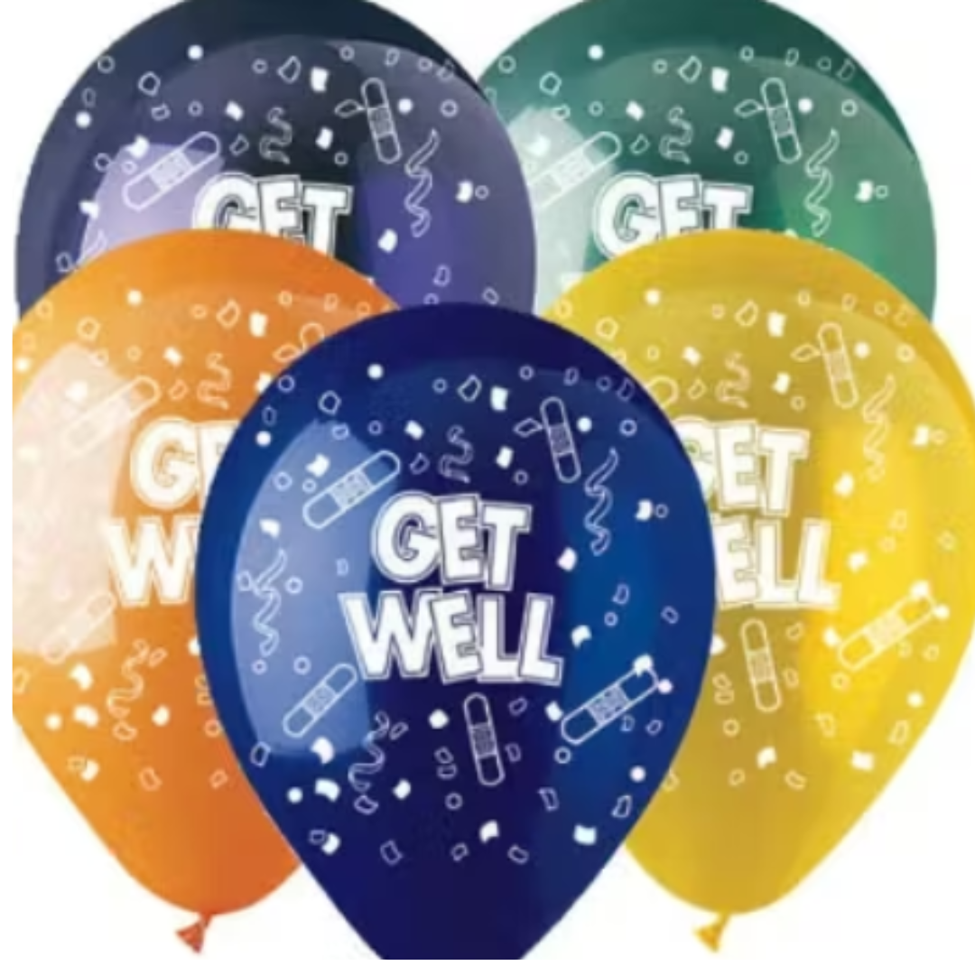 Get well Soon balloons