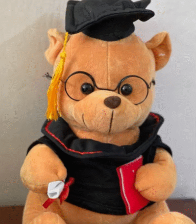 Graduation teddy, send gifts to amman