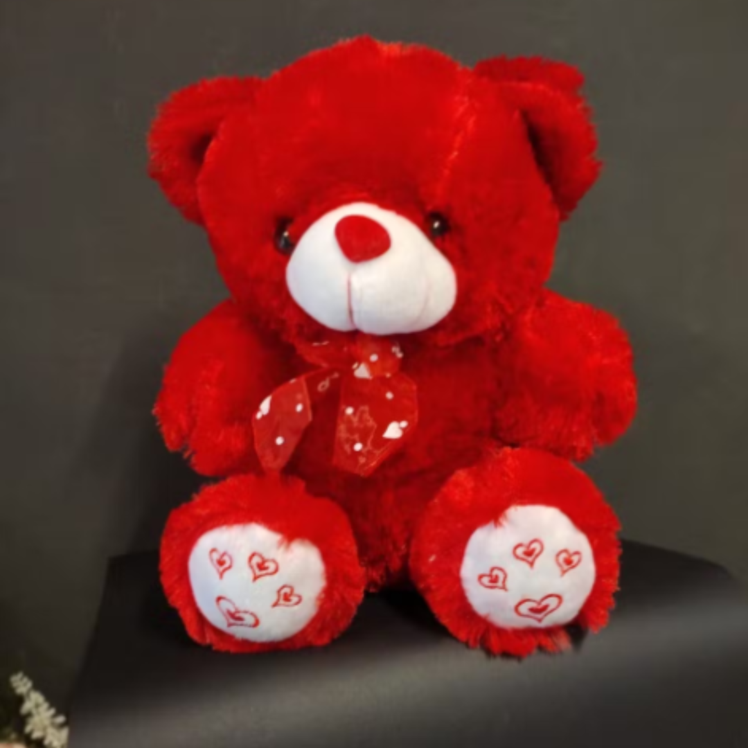 Red Mini teddy bear, send teddy bear amman jordan